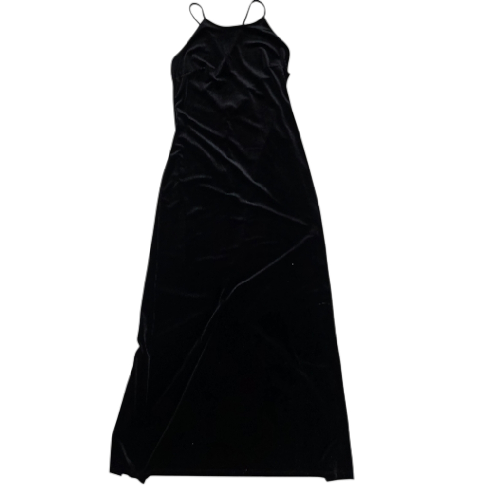 Hot Kiss Black Maxi Dress